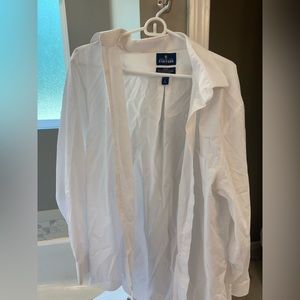 White button up dress shirt